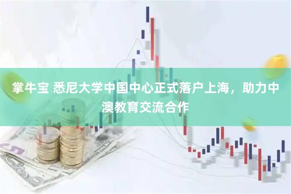 掌牛宝 悉尼大学中国中心正式落户上海，助力中澳教育交流合作
