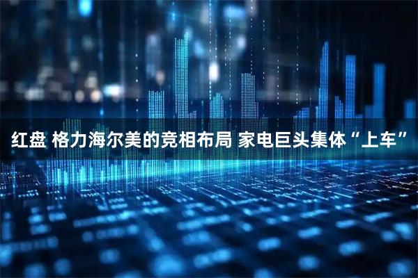 红盘 格力海尔美的竞相布局 家电巨头集体“上车”